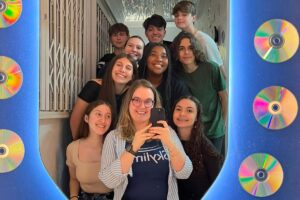 aluna mariana e sua turma